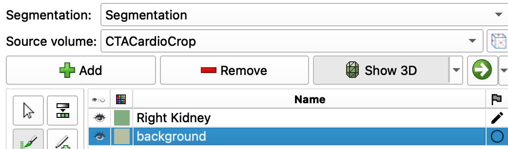 segmentation table